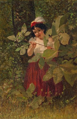 Lot 41 - John George Brown American, 1831-1913...