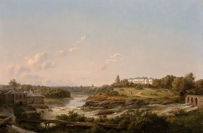 Lot 28 - Ferdinand Richardt American/Danish, 1819-1895...