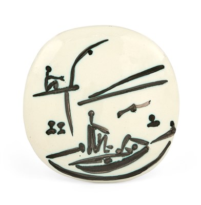 Lot 156 - Pablo Picasso SCÈNE DE PLAGE (A.R. 389)...