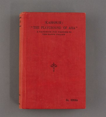 Lot 273 - SINHA, SACHCHIDANANDA Kashmir "The Playground...