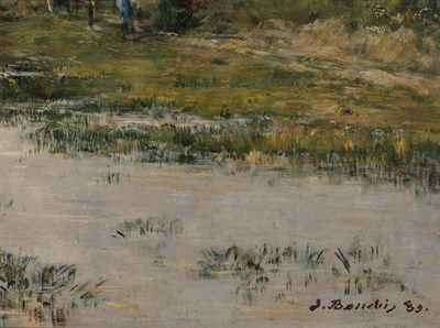 Lot 1005 - Eugene Louis Boudin French, 1824-1898 Les...
