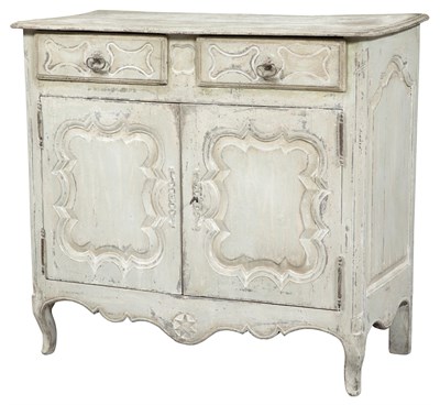 Lot 472 - Continental Painted Buffet, Probably Swedish...