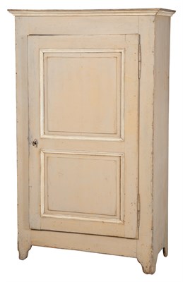 Lot 469 - Continental Painted Single-Door Cupboard...
