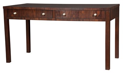 Lot 511 - 'Keith' Mahogany and Kingwood Writing Table...