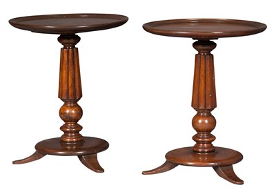 Lot 437 - Pair of Regency Style Mahogany Occasional...