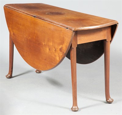 Lot 257 - George II Mahogany Drop-Leaf Table Height 28...