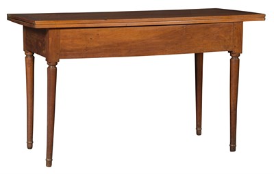 Lot 309 - French Walnut Fold-Over Table Height 29 1/2...