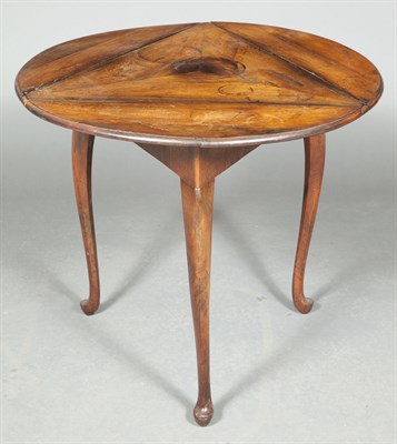 Lot 310 - George II Style Walnut Drop-Leaf Table Height...