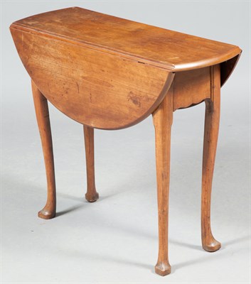 Lot 298 - Queen Anne Birch and Maple Drop-Leaf Table New...