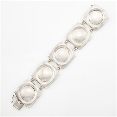 Lot 1735 - Silver Bracelet, Linda Lee Johnson