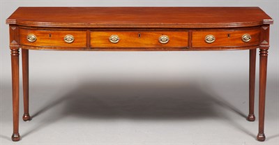 Lot 558 - Regency Mahogany Sideboard Table Early 19th...