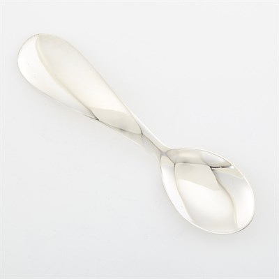 Lot 1804 - Six Silver Baby Spoons, Linda Lee Johnson