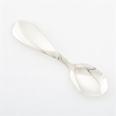 Lot 1799 - Six Silver Baby Spoons, Linda Lee Johnson