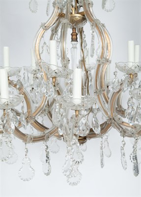 Lot 428 - Louis XV/XVI Style Brass and Glass...