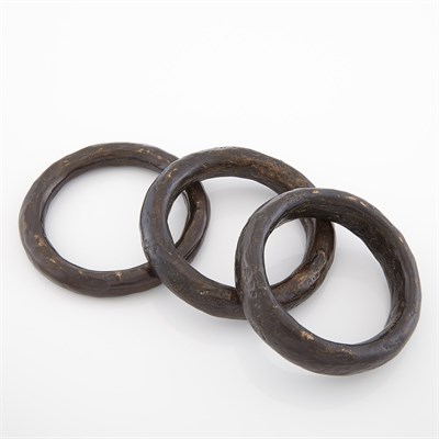 Lot 1745 - Three Bronze Bangle Bracelets