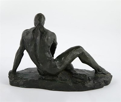 Lot 55 - Max Kalish Polish, 1891-1945 Resting Man...