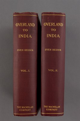 Lot 139 - HEDIN, SVEN Overland to India. London:...