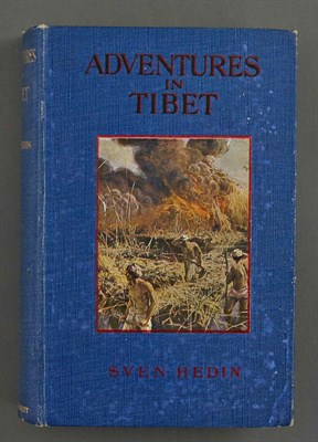 Lot 145 - HEDIN, SVEN Adventures in Tibet. London: Hurst...