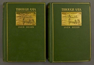 Lot 140 - HEDIN, SVEN Through Asia. London: Methuen & Co....
