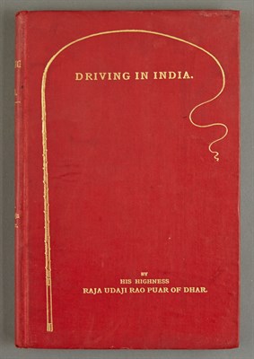 Lot 250 - PUAR, UDAJI RAO, RAJA OF DHAR Driving in India....
