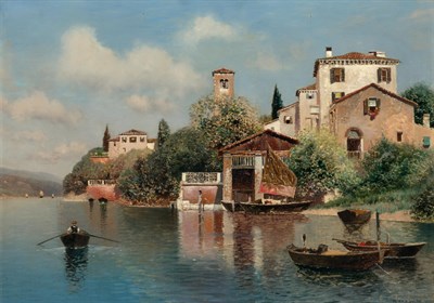 Lot 7 - Henry Pember Smith American, 1854-1907 Morning,...