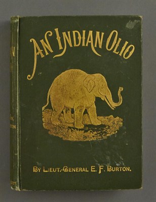 Lot 57 - BURTON, E. F. An Indian Olio. London: Spencer...