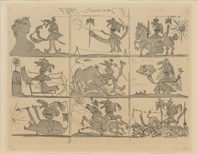 Lot 140 - Pablo Picasso SUEÑO Y MENTIRA DE FRANCO (B....