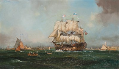 Lot 83 - Leslie Arthur Wilcox British, 1904-1982 Ship...