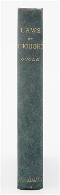 Lot 214 - BOOLE, GEORGE An Investigation of the Laws of...