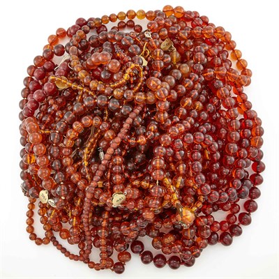 Lot 1813 - Group of Amber Necklaces