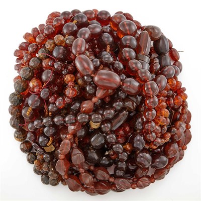 Lot 1820 - Group of Amber Necklaces