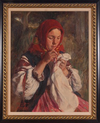 Lot 63 - Herman Richir Belgian, 1866-1942 Ottynia...