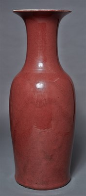 Lot 200 - Chinese Sang De Boeuf Glazed Vase 19th Century...