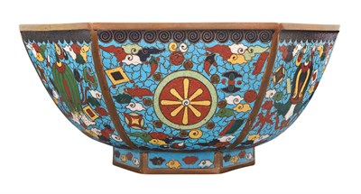 Lot 195 - Chinese Cloisonne Bowl 19th Century The...