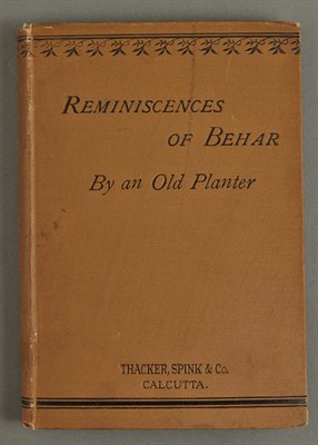 Lot 329 - [WILSON, MINDEN]=AN OLD PLANTER Reminiscences...