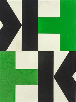 Lot 1096 - Charles Green Shaw American, 1892-1974 Quartet,...