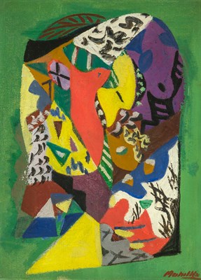 Lot 1068 - Jan Matulka American, 1890-1972 Abstraction,...