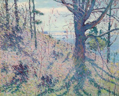 Lot 2050 - Allen Tucker American, 1866-1939 Early Spring -...