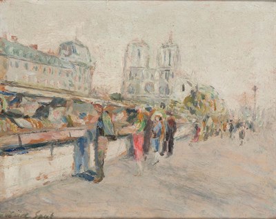 Lot 71 - Gabriel Spat French/American, 1890-1967 Quai...