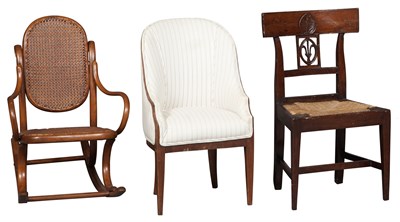 Lot 466 - Group of Three Children's Chairs Including a...
