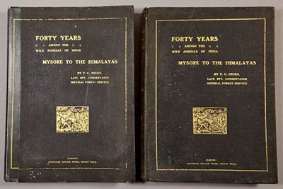 Lot 147 - HICKS, F. C. Forty Years Among the Wild...