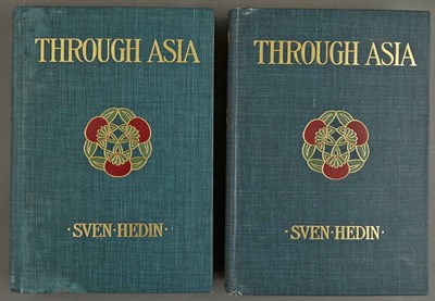 Lot 141 - HEDIN, SVEN Through Asia. New York and London:...