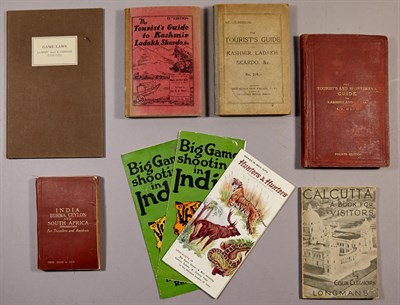 Lot 311 - [TOURISM] Nine items. Comprising two editions...