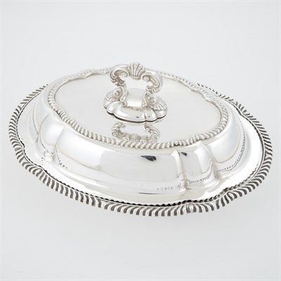 Lot 380 - Gorham Sterling Silver Covered Entree Dish...