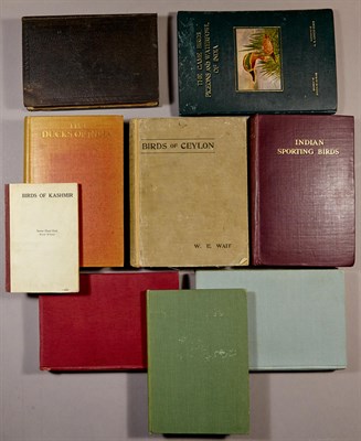 Lot 42 - [BIRDS] Nine titles on the birds of South Asia....