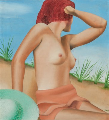 Lot 1060 - Felix Labisse French, 1905-1982 Untitled (Nu...