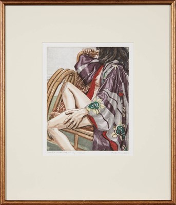 Lot 99 - Philip Pearlstein (b. 1924) SEATED NUDE WITH...
