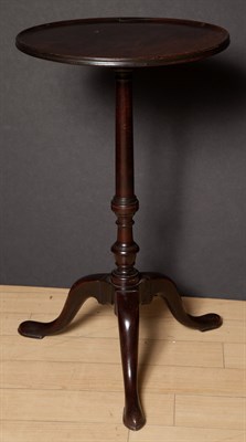 Lot 250 - George II Mahogany Tripod Table Height 29 1/2...