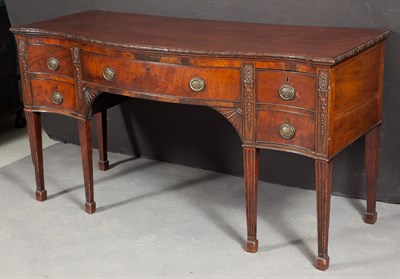 Lot 266 - George III Mahogany Sideboard Circa 1775...