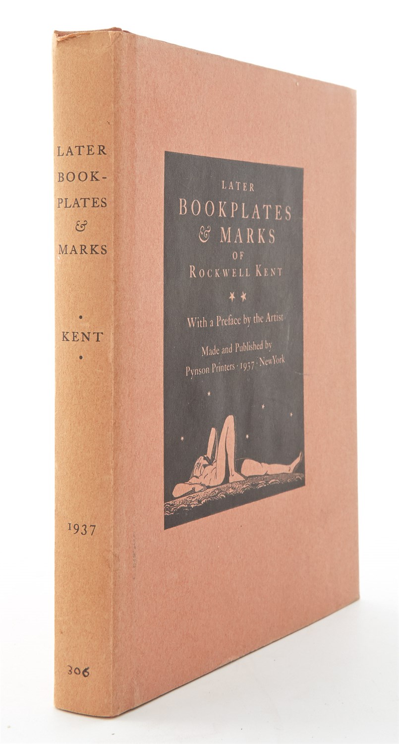 Lot 214 - KENT, ROCKWELL Later Bookplates & Marks of...